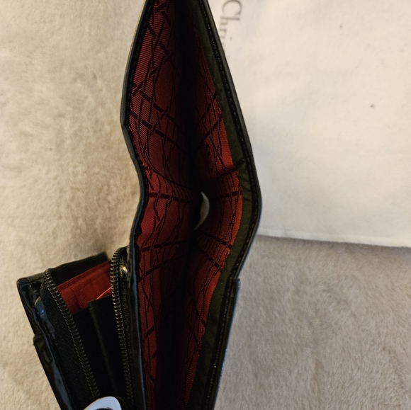NWOT Christian Dior wallet in protective fabric bag - Picture 3 of 6
